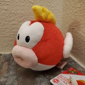 Plush - Cheep-Cheep, 5-inch (NEW) - Super Mario - Nintendo